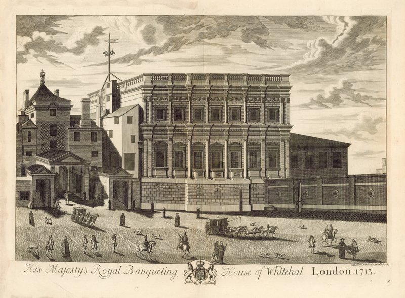 Juhlatalo, Whitehall, 1713 tekijältä English School