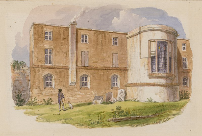Barber Surgeons Hall, Monkwell Street, Lontoo (wc paperilla) tekijältä English School