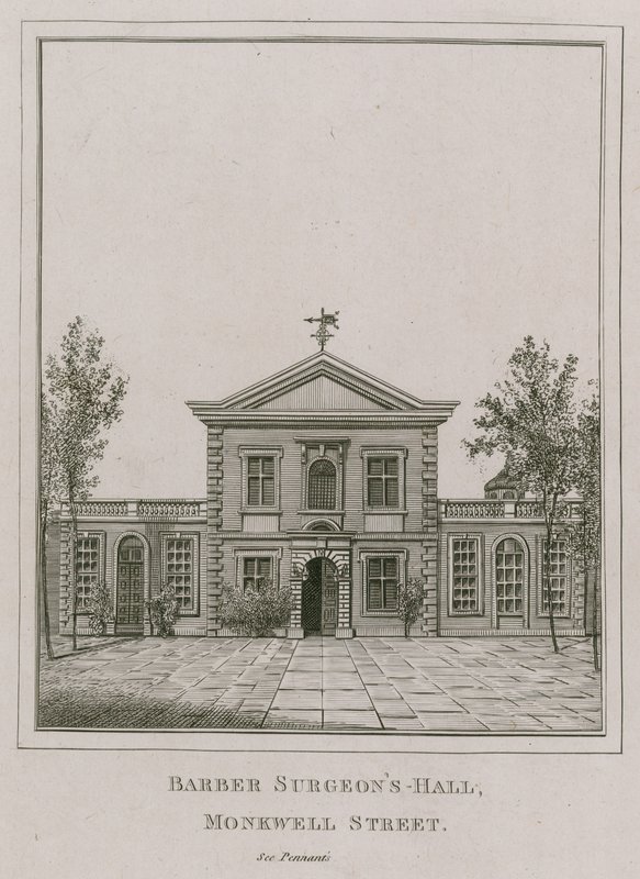 Barber Surgeons Hall, Monkwell Street, Lontoo tekijältä English School