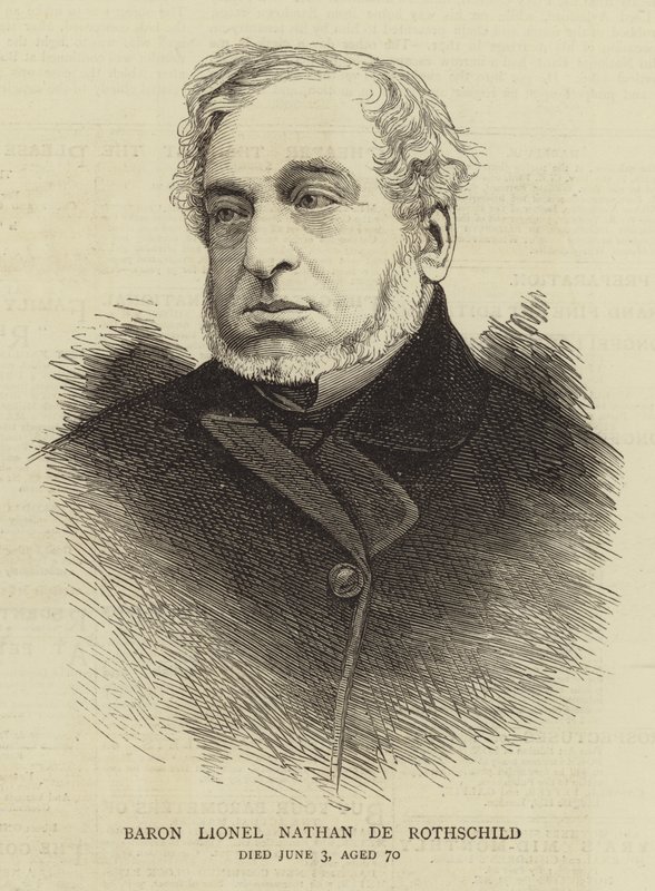 Paroni Lionel Nathan de Rothschild (kaiverrus) tekijältä English School