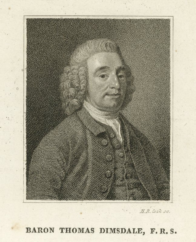 Baron Thomas Dimsdale (kaiverrus) tekijältä English School