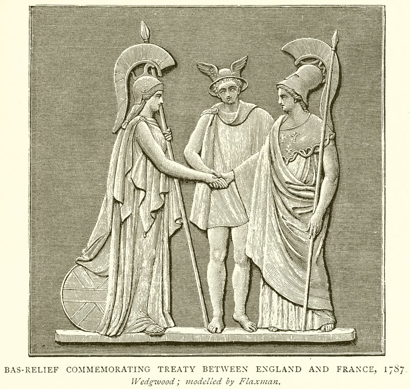 Englannin ja Ranskan välinen Bas-Relief-muistosopimus, 1787 tekijältä English School