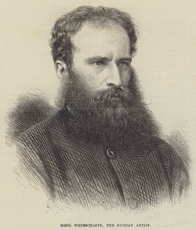 Basil Wereschagin, venäläinen taiteilija (kaiverrus) tekijältä English School
