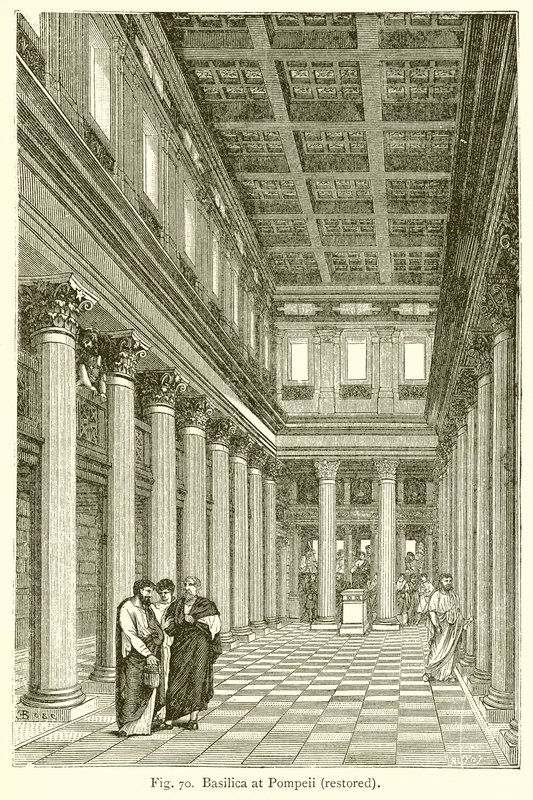 Pompejin basilika (kunnostettu) tekijältä English School