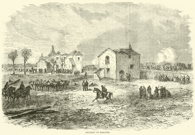 Battery of Marines, joulukuu 1870 tekijältä English School