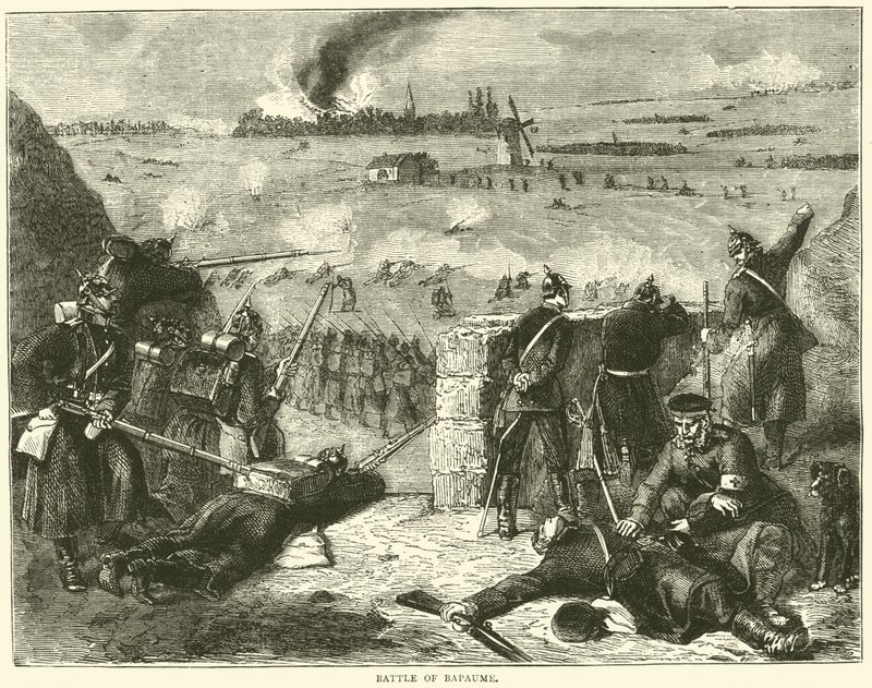 Bapaumen taistelu tammikuussa 1871 tekijältä English School