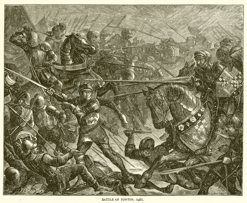 Towtonin taistelu, 1461 tekijältä English School