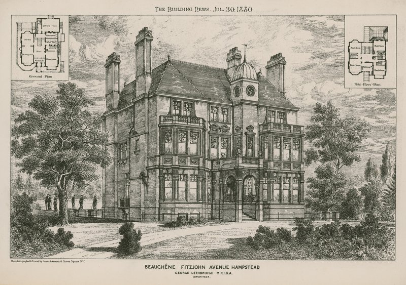 Beauchene, Fitzjohn Avenue, Hampstead tekijältä English School