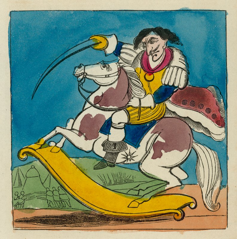Shakespearen kauneudet: Richard III (värillinen kaiverrus). tekijältä English School