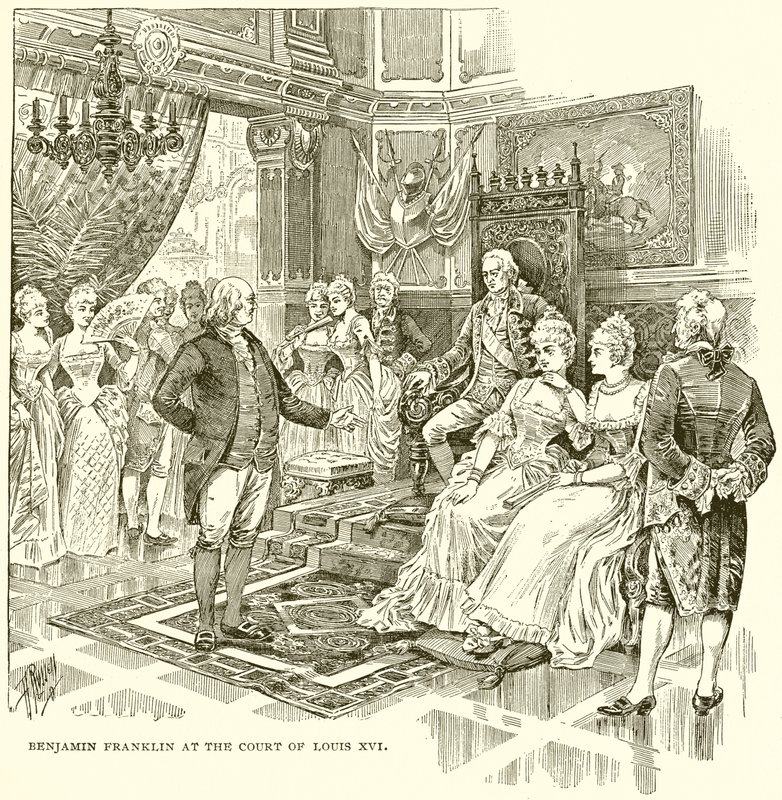 Benjamin Franklin Ludvig XVI:n hovissa tekijältä English School