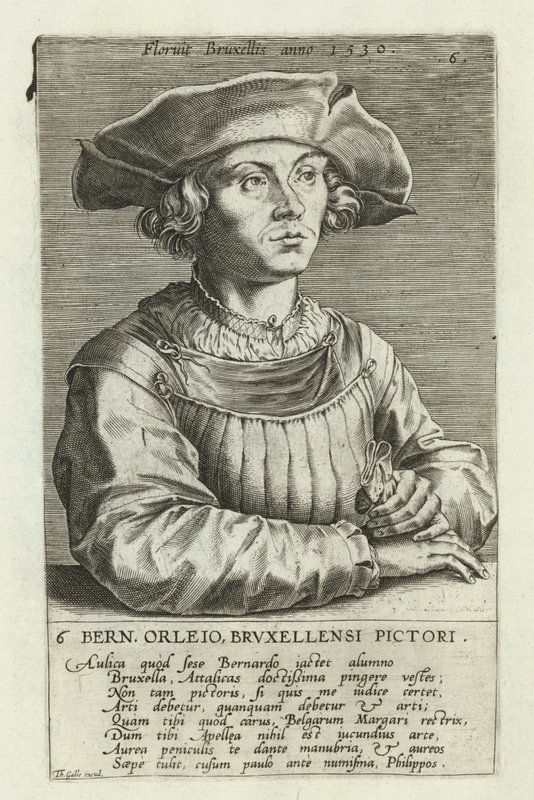 Bernard van Orley, Brysselin taiteilija tekijältä English School