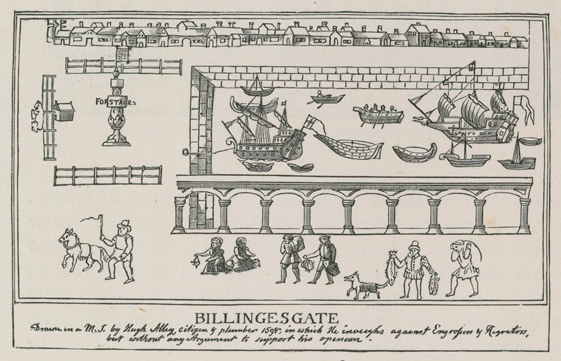 Billingsgate, 1598 tekijältä English School