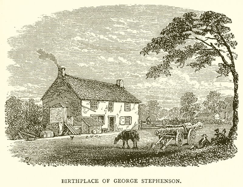 George Stephensonin syntymäpaikka tekijältä English School