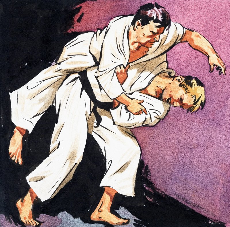 Musta vyö Judo tekijältä English School