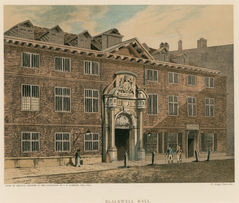 Blackwell Hall, Guildhall, Lontoo tekijältä English School