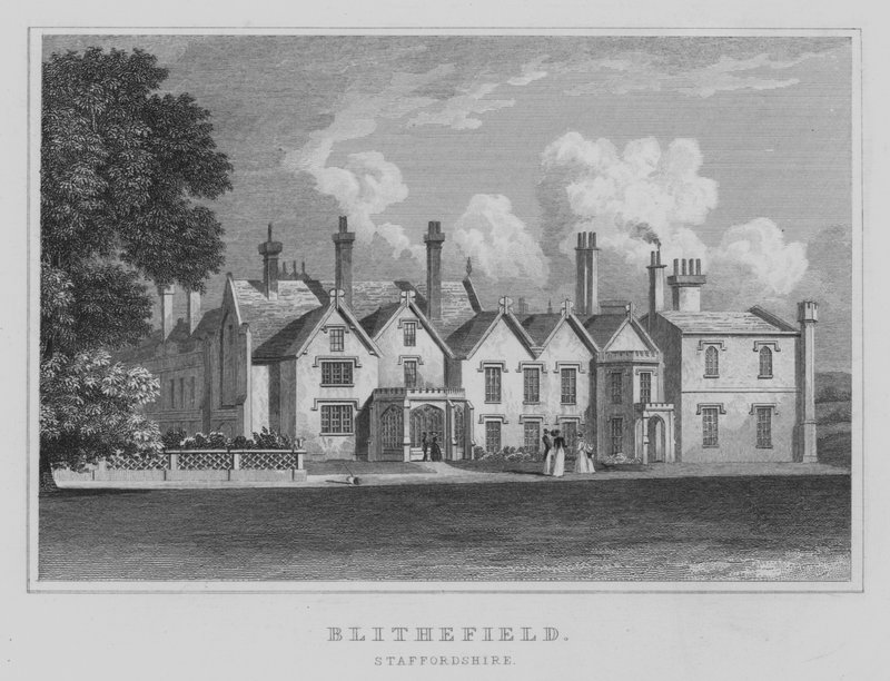 Blithfield, Staffordshire (kaiverrus) tekijältä English School