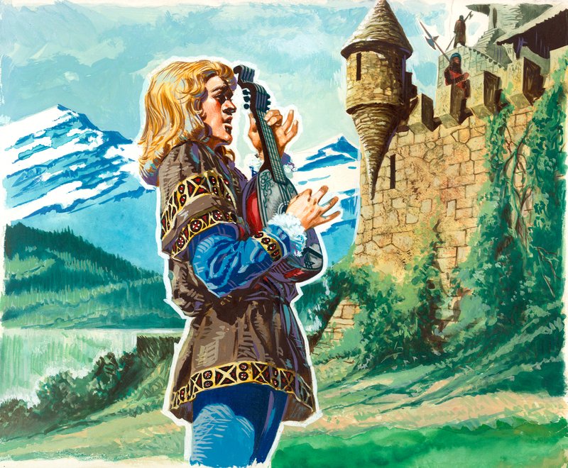 Blondi Richardin vankilassa tekijältä English School