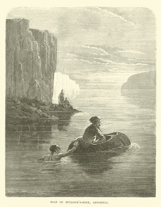 Boat of Bullocks-hide, Abessinia tekijältä English School