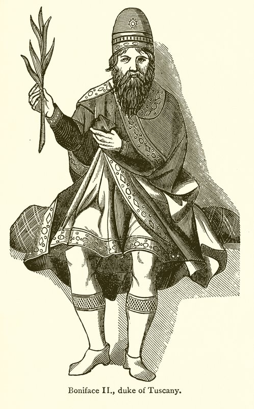 Bonifatius II, Toscanan herttua tekijältä English School