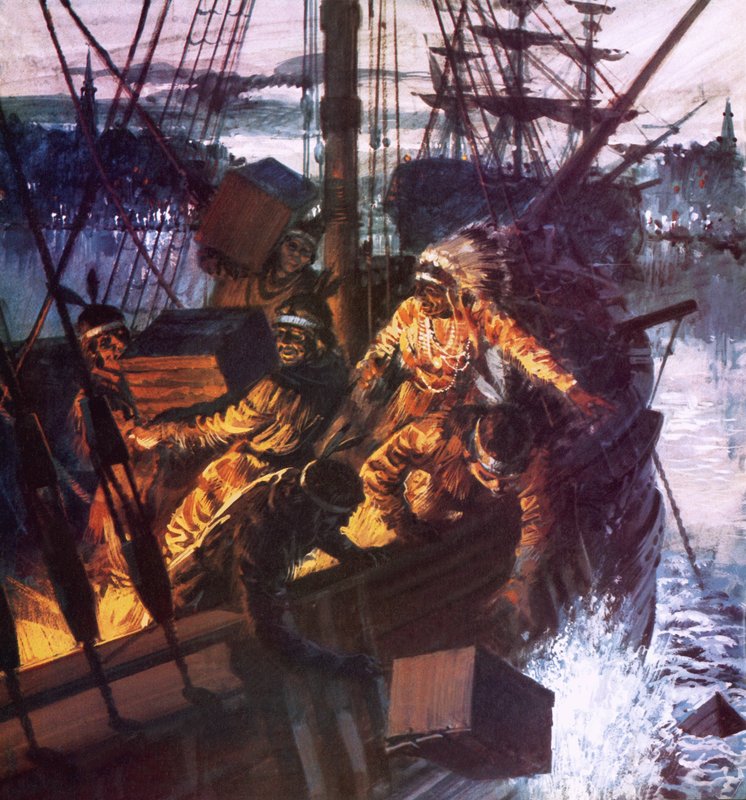 Boston Tea Party tekijältä English School