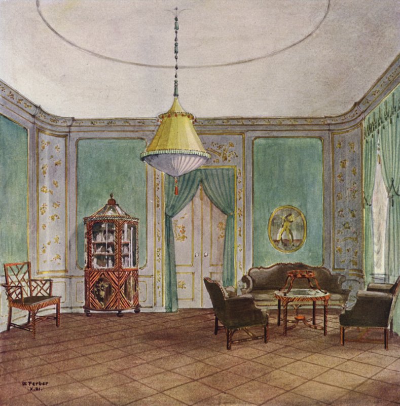 Buduaari (väri litho) tekijältä English School