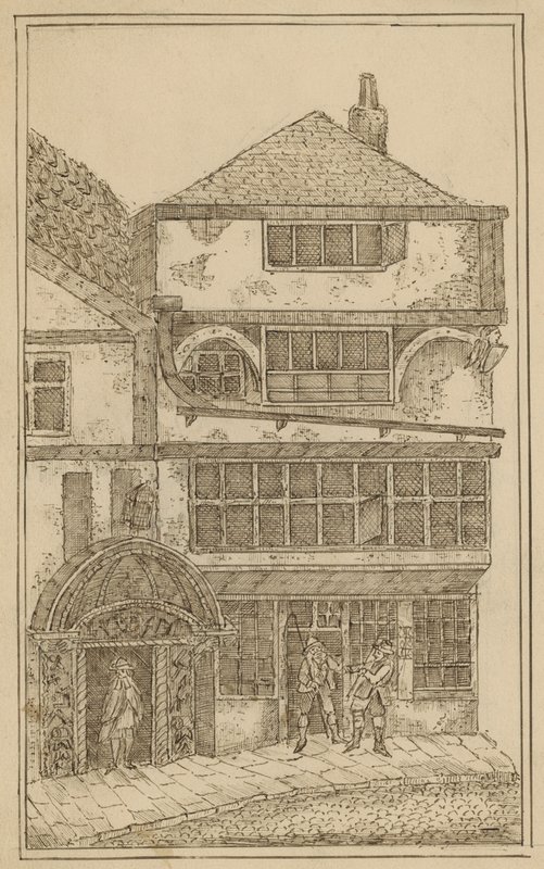 Bricklayers Hall, Leadenhall, nykyinen juutalaisten synagoga, 1797 tekijältä English School