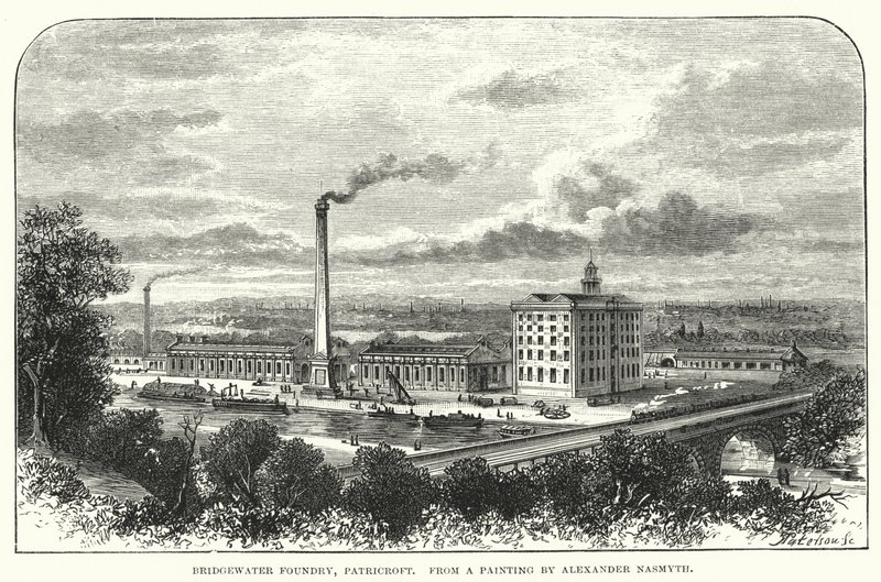 Bridgewater Foundry, Patricroft (kaiverrus) tekijältä English School
