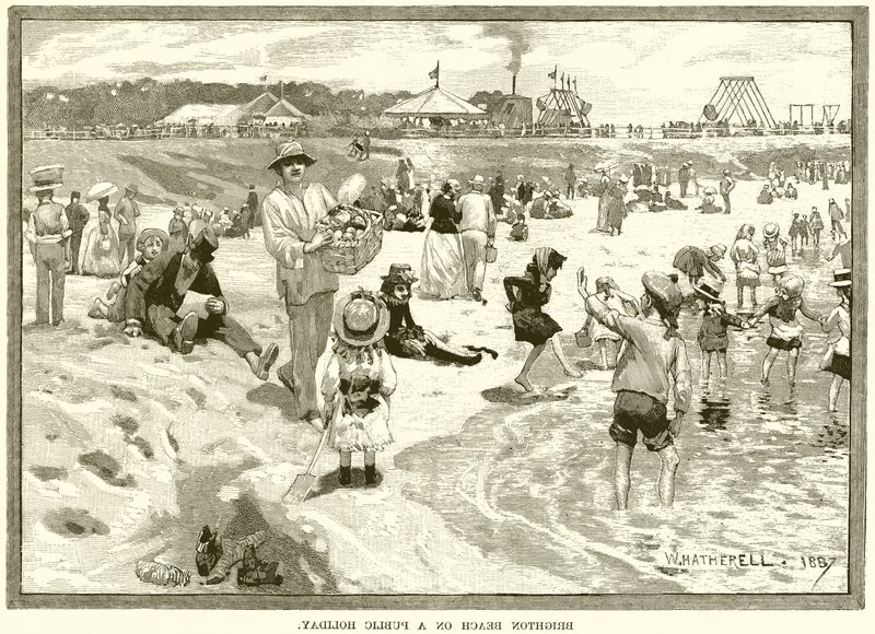 Brighton Beach yleisenä vapaapäivänä tekijältä English School