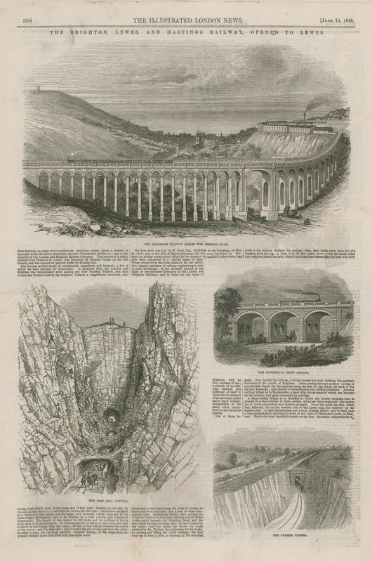 Brighton, Lewes ja Hastings Railway tekijältä English School