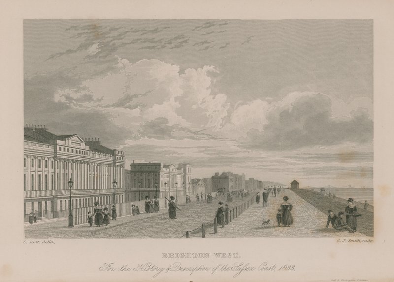 Brighton West, Sussexin rannikon historiasta ja kuvauksesta tekijältä English School
