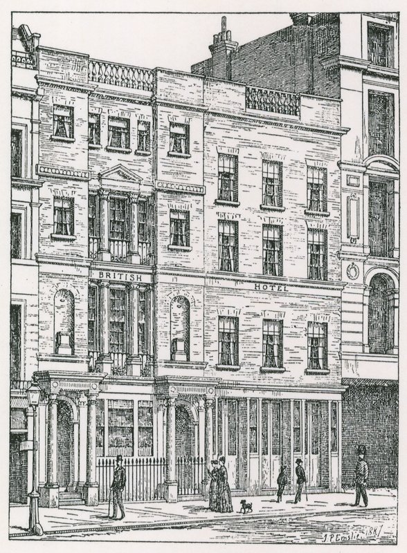 British Hotel, Cockspur Street, Lontoo tekijältä English School