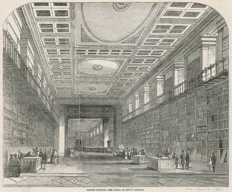 British Museum, Royal tai Kings Library tekijältä English School