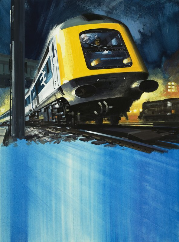 British Railin suurnopeusjuna tekijältä English School