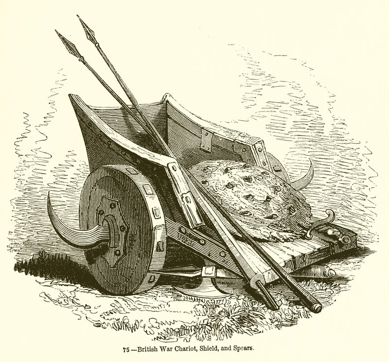 British War Chariot, Shield ja Spears tekijältä English School
