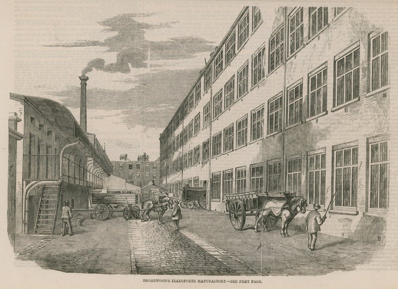 Broadwoods Pianoforte Manufactory tekijältä English School