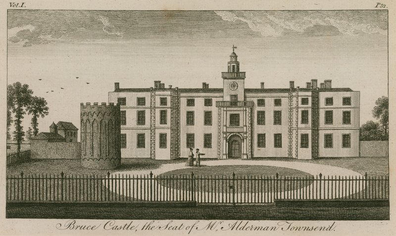Bruce Castle, Tottenham, Lontoo, herra Alderman Townsendin kotipaikka tekijältä English School