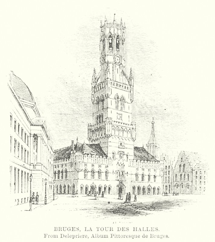 Brugge, Hallesin torni (kaiverrus) tekijältä English School