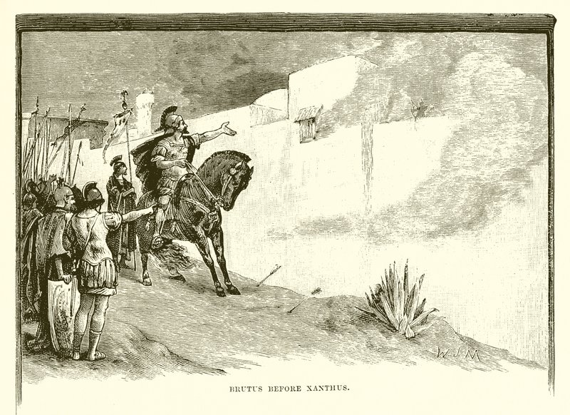 Brutus ennen Xanthusta tekijältä English School