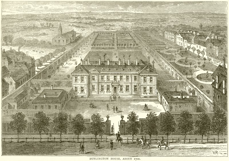 Burlington House, noin 1700 tekijältä English School