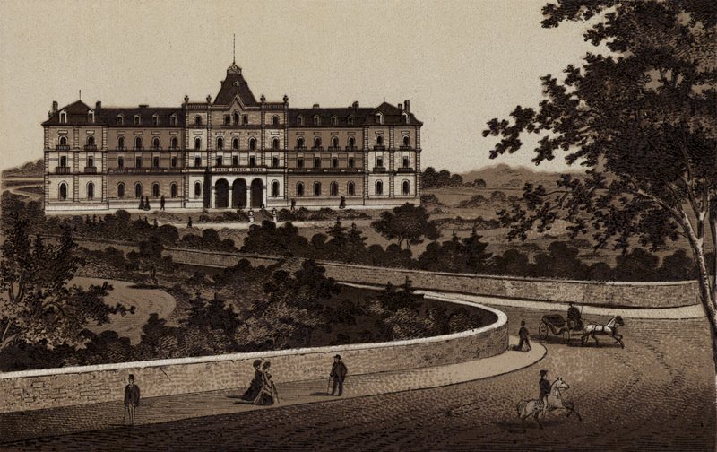 Buxton: The Palace Hotel (litho) tekijältä English School