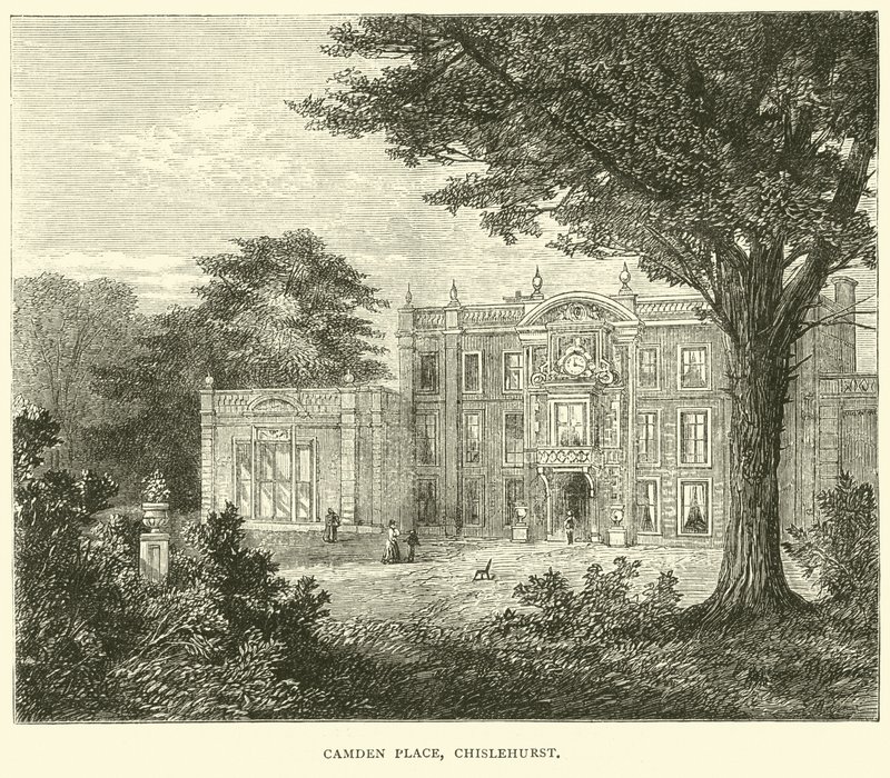 Camden Place, Chislehurst, syyskuu 1870 tekijältä English School