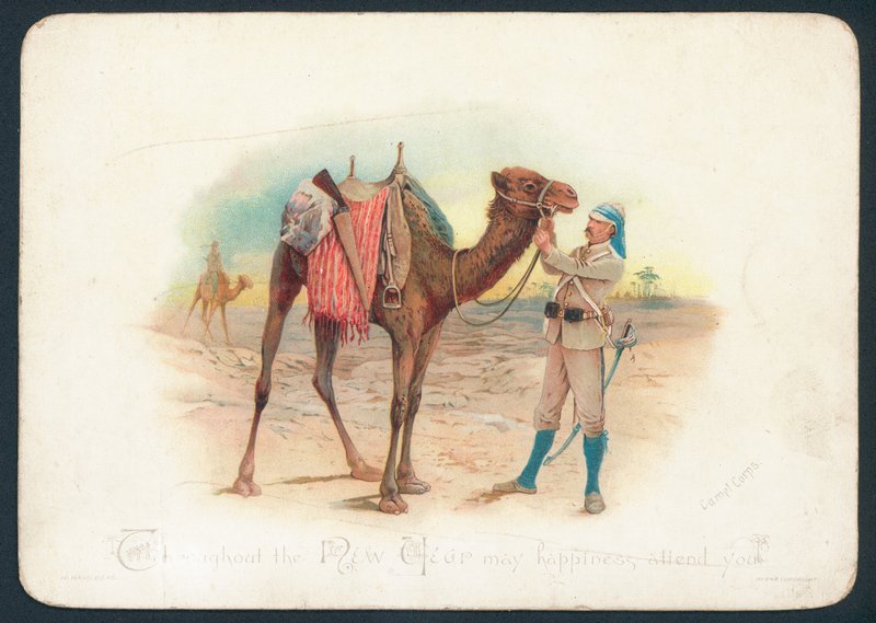 Camel Corpsin joulukortti tekijältä English School
