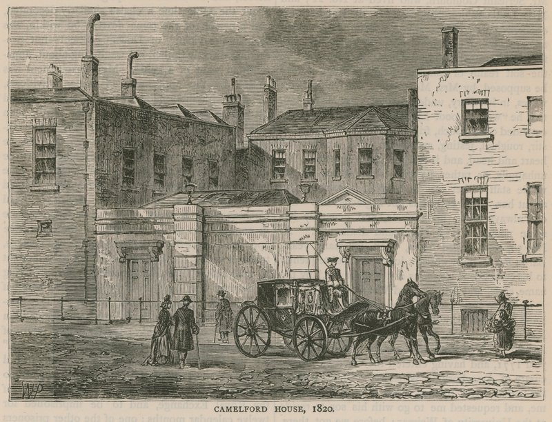 Camelford House, Lontoo, 1820 tekijältä English School