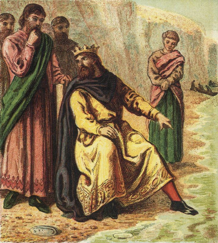 Canute ja hänen hovimiehensä tekijältä English School