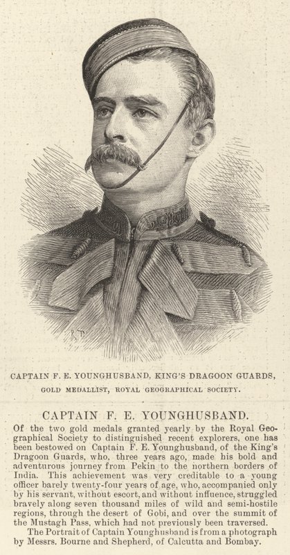 Kapteeni F E Younghusband, King