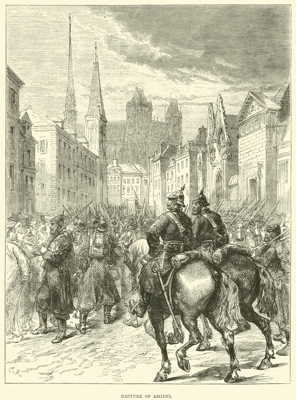 Amiensin valtaus joulukuussa 1870 tekijältä English School