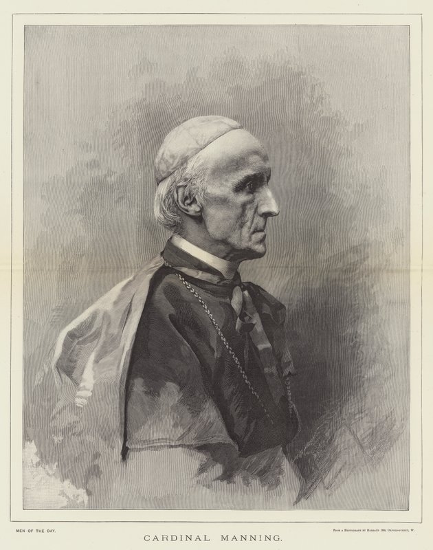 Cardinal Manning (kaiverrus) tekijältä English School