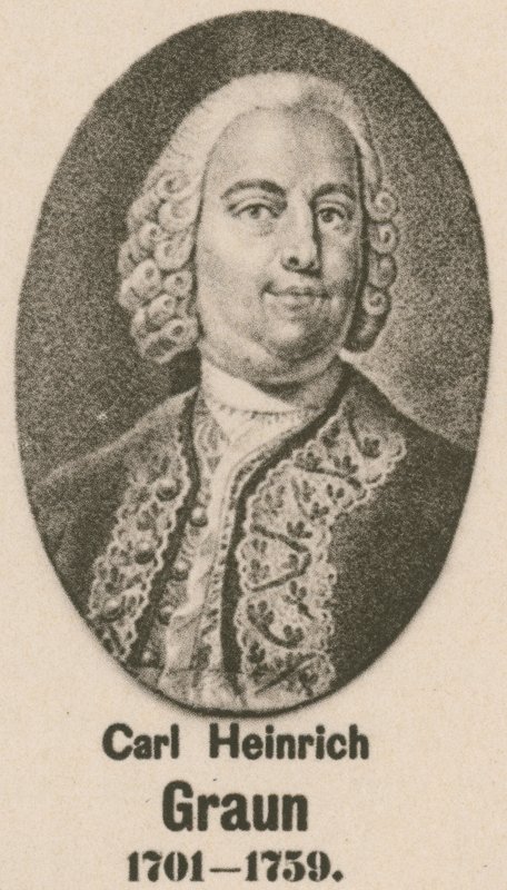 Carl Heinrich Graun (syväpaino) tekijältä English School