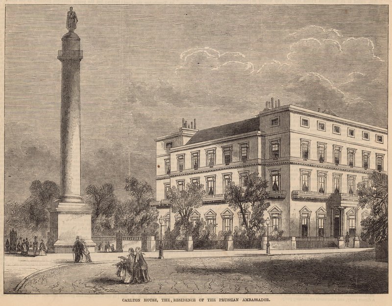 Carlton House, Preussin suurlähettilään asuinpaikka tekijältä English School