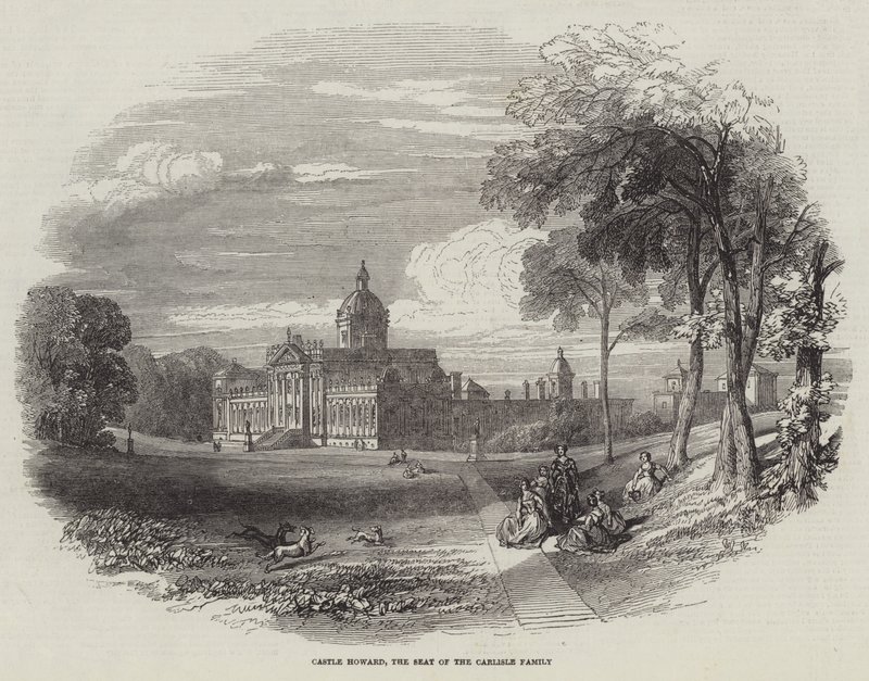 Castle Howard, Carlislen perheen istuin (kaiverrus) tekijältä English School